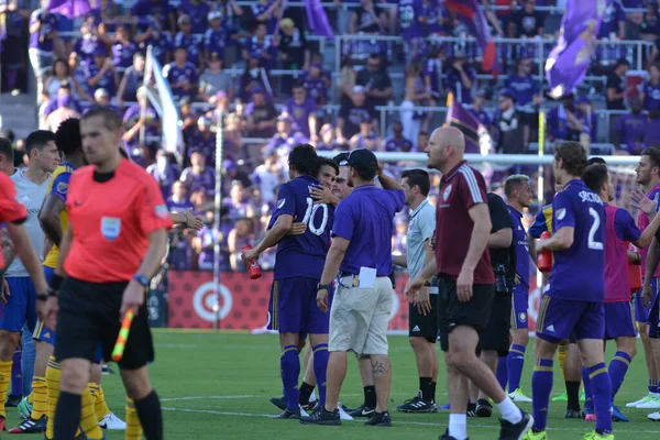 Orlando City Gastheer Van Colorado Rapids Het Orlando City Stadium — Stockfoto