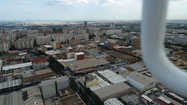 Schöne Luftaufnahme Des Stadtbildes — Stockfoto