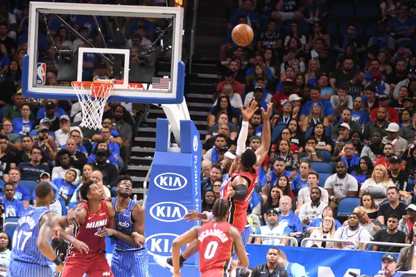 Orlando Magic Házigazda Miami Heat Amway Center Orlando Florida Október — Stock Fotó