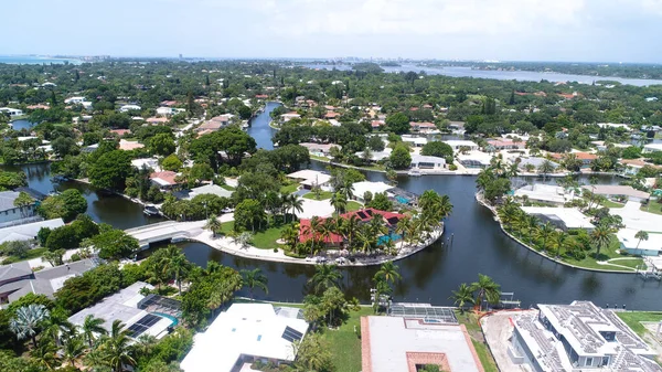 Luchtfoto Van Prachtige Stad Clearwater Florida Augustus 2017 — Stockfoto