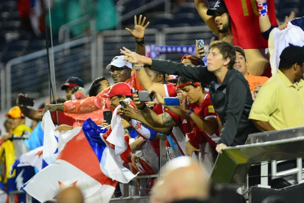 Bolivia Möter Panama Copa American Centenario Orlando Florida Camping World — Stockfoto