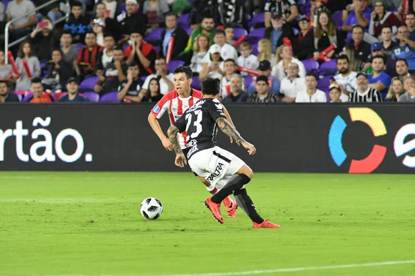 Korintliler, 10 Ocak 2018 'de Orlando City Stadyumu' nda düzenlenen Florida Kupası 'nda PSV Eindhoven' a karşı.