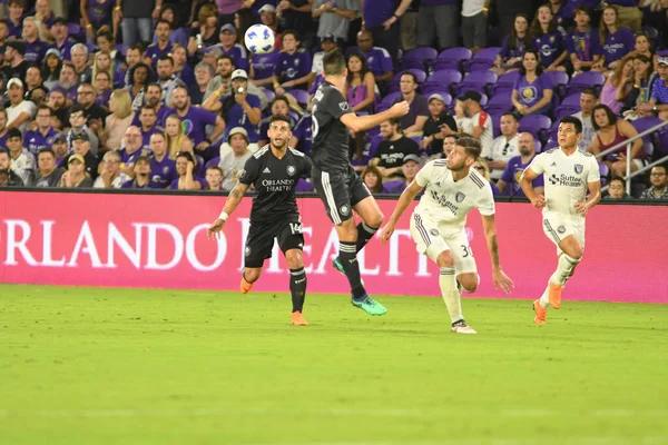 Orlando City 21 Nisan 2018 'de Orlando Florida' daki Exploria Stadyumu 'nda San Jose depremlerine ev sahipliği yaptı.. 