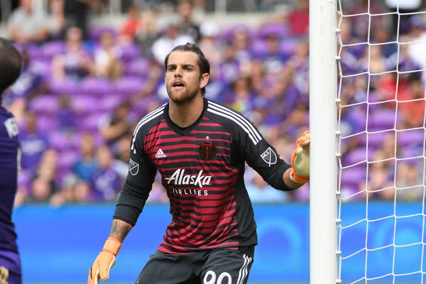 Orlando City 8 Nisan 2018 'de Orlando Florida' daki Exploria Stadyumu 'nda Portland Timbers' a ev sahipliği yaptı.. 