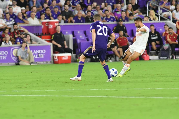 Orlando City Ağustos 2018 Florida Exploria Stadyumu Nda Atlanta United — Stok fotoğraf