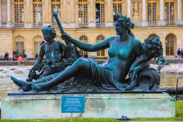 Hermoso Palacio Versaille Francia Mayo 2014 — Foto de Stock