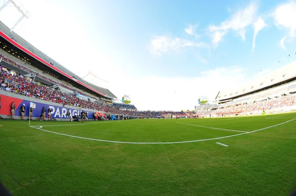 Kostarika Čelit Paraguay Během Copa America Centenario Stadionu Camping World — Stock fotografie