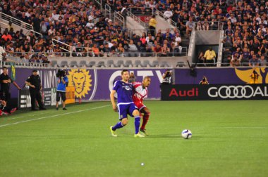 Orlando City SC, 8 Mayıs 2015 'te Florida' daki Kamp Dünyası Stadyumu 'nda Los Angeles Galaksisi' ne ev sahipliği yaptı..