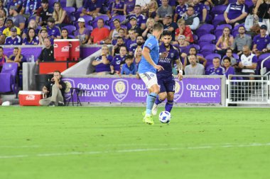 Orlando City 26 Temmuz 2018 'de Florida Exploria Stadyumu' nda NYC FC 'ye ev sahipliği yaptı. Fotoğraf: Marty Jean-Louis