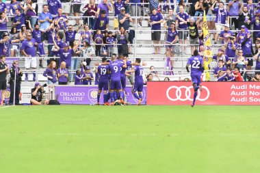 Orlando City, 31 Mart 2018 'de Orlando Florida' daki Exploria Stadyumu 'nda New York Red Bulls' a ev sahipliği yaptı..  