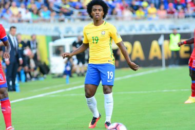 Brezilya, 8 Haziran 2016 tarihinde Orlando Florida 'daki Copa America Centenario' da Haiti ile karşılaştı..