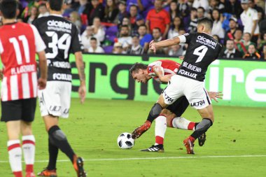 Korintliler, 10 Ocak 2018 'de Orlando City Stadyumu' nda düzenlenen Florida Kupası 'nda PSV Eindhoven' a karşı..  