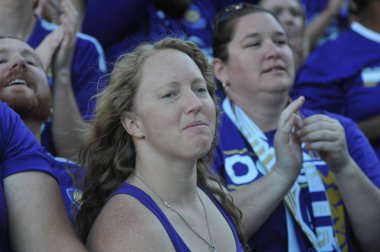 Orlando City SC, 9 Nisan 2019 'da Orlando, Florida' daki Citrus Bowl 'da New York Red Bulls' a ev sahipliği yapıyor.. 