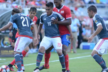 Kosta Rika, Copa America Centenario sırasında Paraguay ile Orlando Florida 'daki Dünya Kampı Stadyumu' nda karşılaştı..  