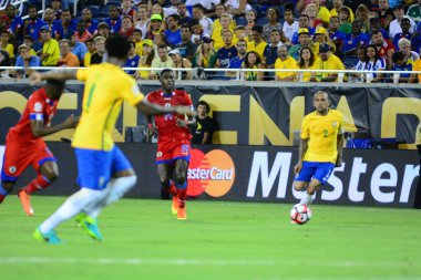 Brezilya, 8 Haziran 2016 tarihinde Orlando Florida 'daki Copa America Centenario' da Haiti ile karşılaştı..