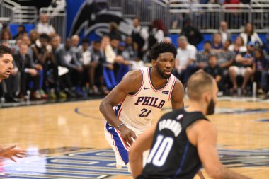 Orlando Magic, Philadelphia 76ers 'ı 14 Kasım 2018' de Orlando Florida 'daki Amway Center' da ağırlıyor..