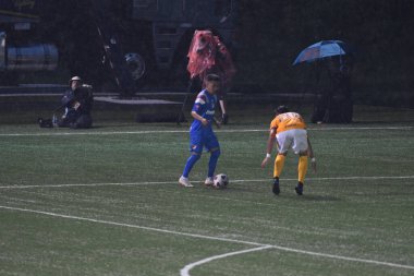 Atlanta United sunucusu Tigres & MLS Homegrown takımları 31 Temmuz 2018 'de Atlanta, Georgia' da düzenlenen MLS All Star haftasında.