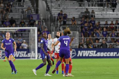 Orland Pride, 25 Ağustos 2018 'de Orlando Florida' daki Exploria Stadyumu 'nda Chicago Red Stars' a ev sahipliği yapıyor..  