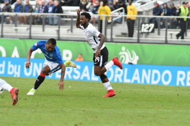 13 Ocak 2018 'de Orlando Florida' daki Spektrum Stadyumu 'nda düzenlenen Florida Kupası' nda Korucular Corinthianlara karşı..