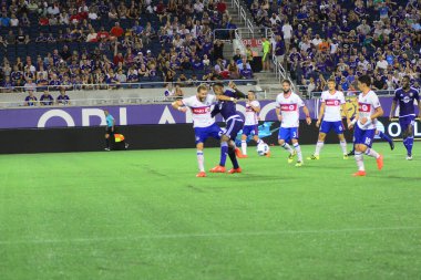 Orlando City, 24 Ağustos 2016 'da Orlando Florida' daki Kamp Dünyası Stadyumunda Toronto FC 'ye ev sahipliği yaptı..