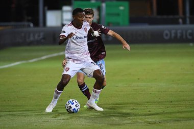 Real Salt Lake, 12 Temmuz 2020 'de Orlando Florida' da düzenlenen MLS Sırt Turnuvası sırasında Colorado Rapids ile karşı karşıya. 