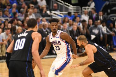 Orlando Magic, Philadelphia 76ers 'ı 14 Kasım 2018' de Orlando Florida 'daki Amway Center' da ağırlıyor..