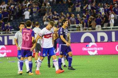 Orlando City, 24 Ağustos 2016 'da Orlando Florida' daki Kamp Dünyası Stadyumunda Toronto FC 'ye ev sahipliği yaptı..