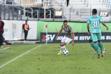 Fluminense, Florida Kupası 'nda 15 Ocak 2018' de Orlando Florida 'da oynanan Spektrum Stadyumu' nda Barcelona SC 'ye karşı..  