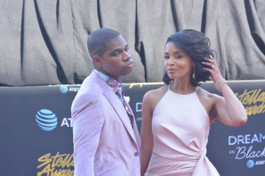 Kırmızı Halı Fotoğrafları 29 Mart 2019 Cumartesi günü Las Vegas 'taki Orleans Resort' ta düzenlenen 34. Yıldız Ödülleri sırasında çekildi.