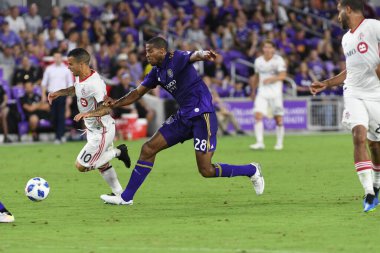Orlando City 14 Temmuz 2018 'de Florida Exploria Stadyumu' nda Toronto FC 'ye ev sahipliği yaptı. Fotoğraf: Marty Jean-Louis