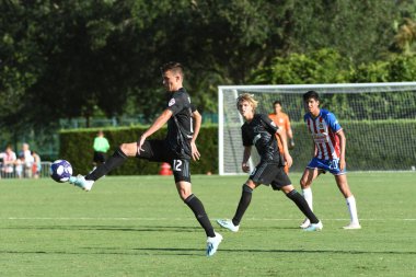 30 Temmuz 2019 'da Orlando Florida' daki Disney 'in Vahşi Spor Dünyası' nda düzenlenen MLS Allstar Haftası sırasında MLS Homegrown oyunu.