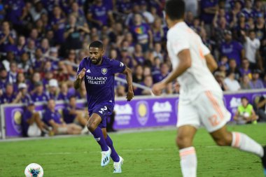 Orlando City SC, 6 Ağustos Salı günü Orlando Florida 'daki Exploria Stadyumu' nda oynanan ABD Kupası sırasında Atlanta United FC 'ye ev sahipliği yaptı..