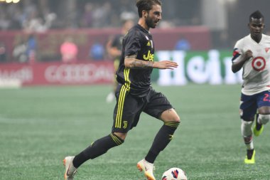 1 Ağustos 2018 tarihinde Atlanta 'daki Mercedez Benz Stadyumu' nda tüm yıldızlar Juventus 'a karşı..  