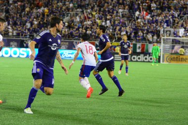 Orlando City, 24 Ağustos 2016 'da Orlando Florida' daki Kamp Dünyası Stadyumunda Toronto FC 'ye ev sahipliği yaptı..
