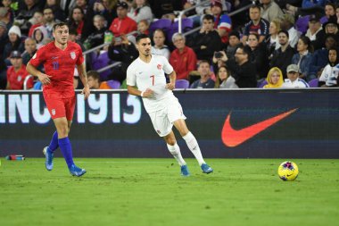 Amerikan Futbol Takımı 15 Kasım 2019 Cuma günü Orlando Florida 'daki Exploria Stadyumu' nda oynanan Concacaf Uluslar Ligi karşılaşmasında Kanada 'ya ev sahipliği yapmaktadır.