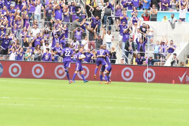 Orlando City, 31 Mart 2018 'de Orlando Florida' daki Exploria Stadyumu 'nda New York Red Bulls' a ev sahipliği yaptı..  