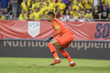 ABD Kolombiya 'ya karşı Raymond James Stadyumu' nda 11 Ekim 2018 'de.  