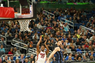 Orlando Magic 1 Şubat 2020 tarihinde Orlando Florida 'daki Amway Center' da Miami Heat 'e ev sahipliği yaptı.. 