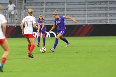 Orland Pride, 25 Ağustos 2018 'de Orlando Florida' daki Exploria Stadyumu 'nda Chicago Red Stars' a ev sahipliği yapıyor..  