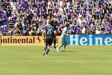 Orlando City SC 20 Nisan 2019 'da Orlando City Stadyumu' nda Vancouver Whitecaps 'a ev sahipliği yapıyor..  