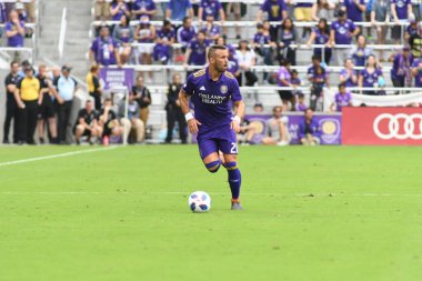 Orlando City, 31 Mart 2018 'de Orlando Florida' daki Exploria Stadyumu 'nda New York Red Bulls' a ev sahipliği yaptı..