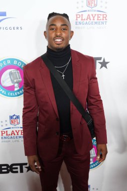 30 Ocak 2020 Perşembe günü Miami 'deki James L Knight Center' da 21. Geleneksel Superbowl İncil Kutlaması Kırmızı Halı.  
