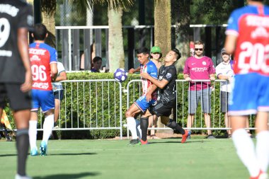 30 Temmuz 2019 'da Orlando Florida' daki Disney 'in Vahşi Spor Dünyası' nda düzenlenen MLS Allstar Haftası sırasında MLS Homegrown oyunu.