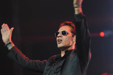 Latin şarkıcı Marc Anthony 5 Ekim 2014 'te Orlando Florida' daki Amway Center 'da konser verdi..  