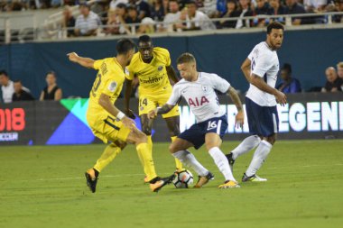 Paris Saint-Germain, Tottenham Hotspur 'a karşı 22 Temmuz 2017' de Orlando Florida 'daki Citrus Bowl' da.   