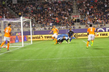 Orlando City SC, 8 Temmuz 2016 'da Orlando Florida' daki Camp World Stadyumu 'nda Houston Dynamo' ya ev sahipliği yaptı.. 