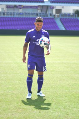 Orlando City SC, Dom Dwyer 'ı tanıtmak için bir basın toplantısı düzenledi..  
