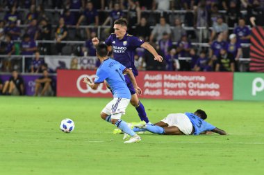Orlando City 26 Temmuz 2018 'de Florida Exploria Stadyumu' nda NYC FC 'ye ev sahipliği yaptı. Fotoğraf: Marty Jean-Louis