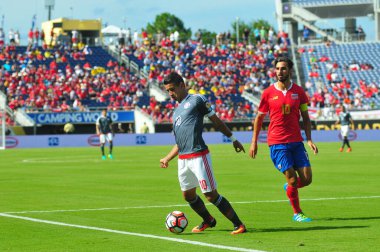 Kosta Rika, Copa America Centenario sırasında Paraguay ile Orlando Florida 'daki Dünya Kampı Stadyumu' nda karşılaştı.. 