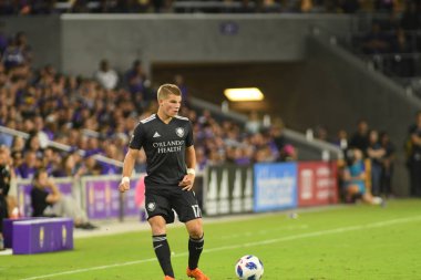 Orlando City 21 Nisan 2018 'de Orlando Florida' daki Exploria Stadyumu 'nda San Jose depremlerine ev sahipliği yaptı..  